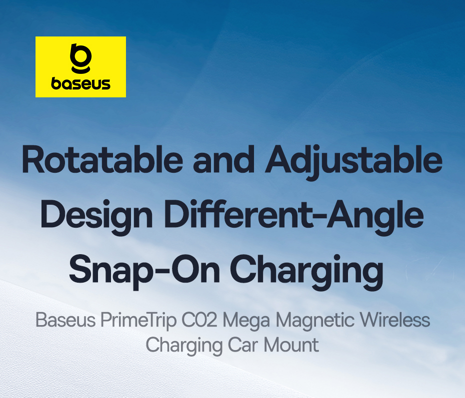 chube Giá đỡ sạc không dây từ tính Baseus PrimeTrip Series C02 Mega