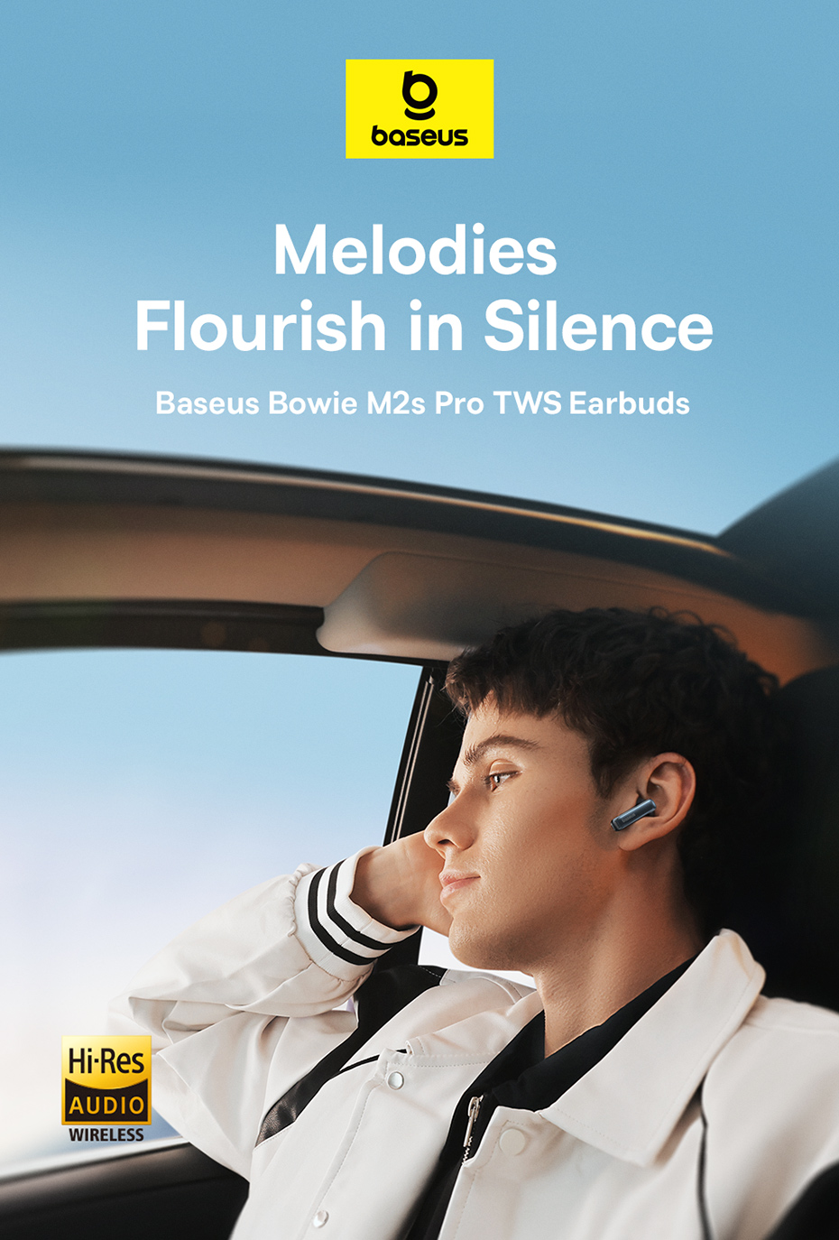 chube Tai nghe Bluetooth Baseus Bowie M2s Pro True Wireless chống ồn