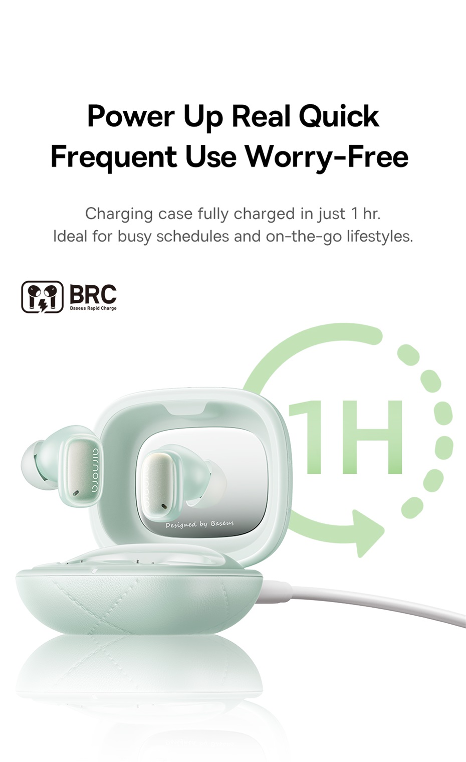 chube Tai nghe Bluetooth TWS Baseus AirNora 3
