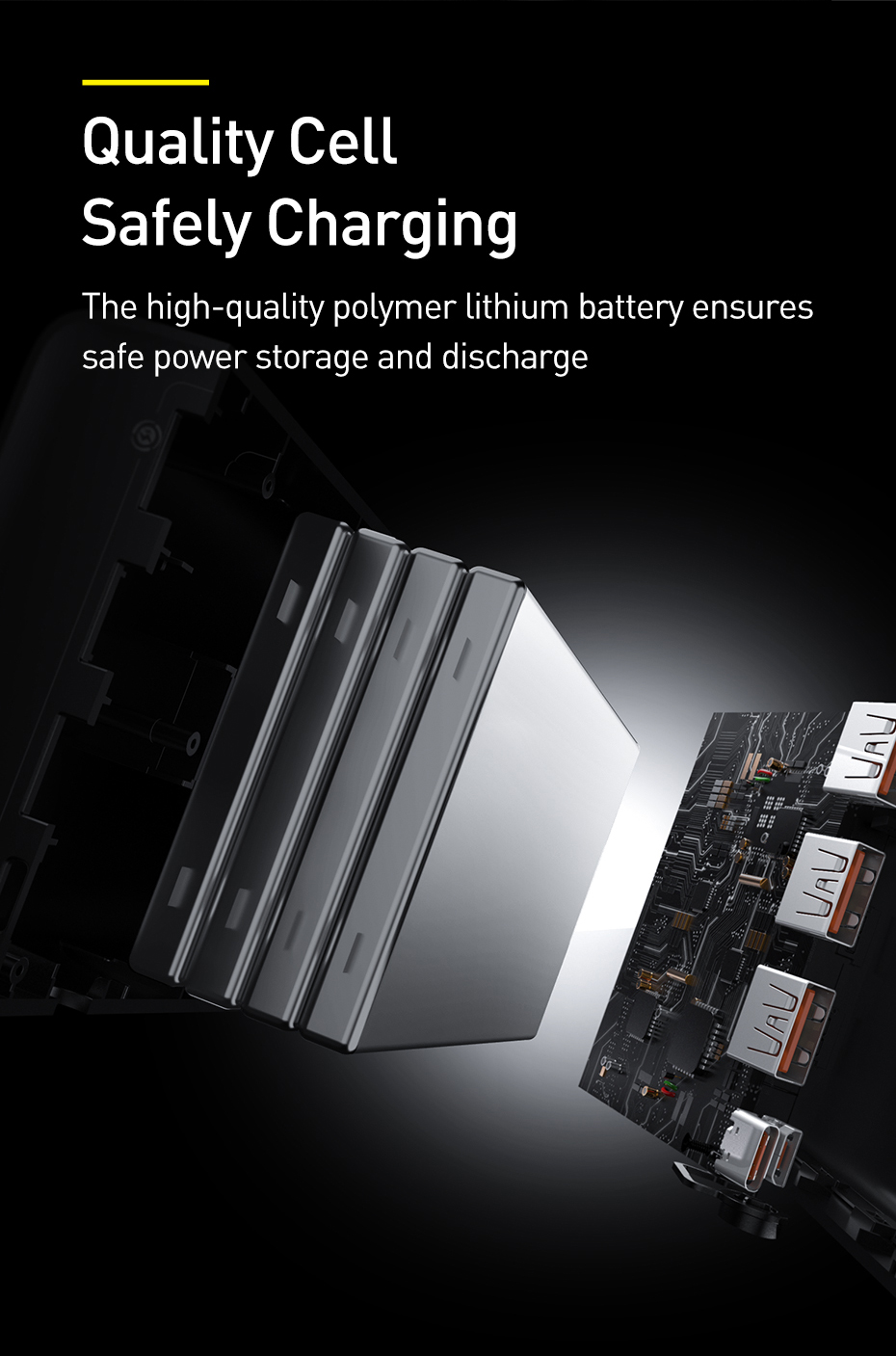 Pin dự phòng sạc nhanh 22.5W Baseus Adaman 40000mAh max, hợp kim nhôm