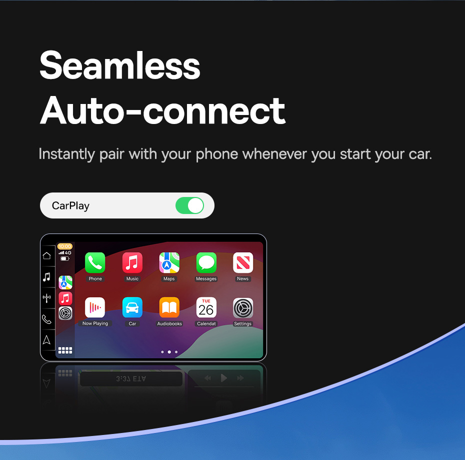 chube Carplay Không Dây dành cho xe hơi OS-Baseus SafeJourney