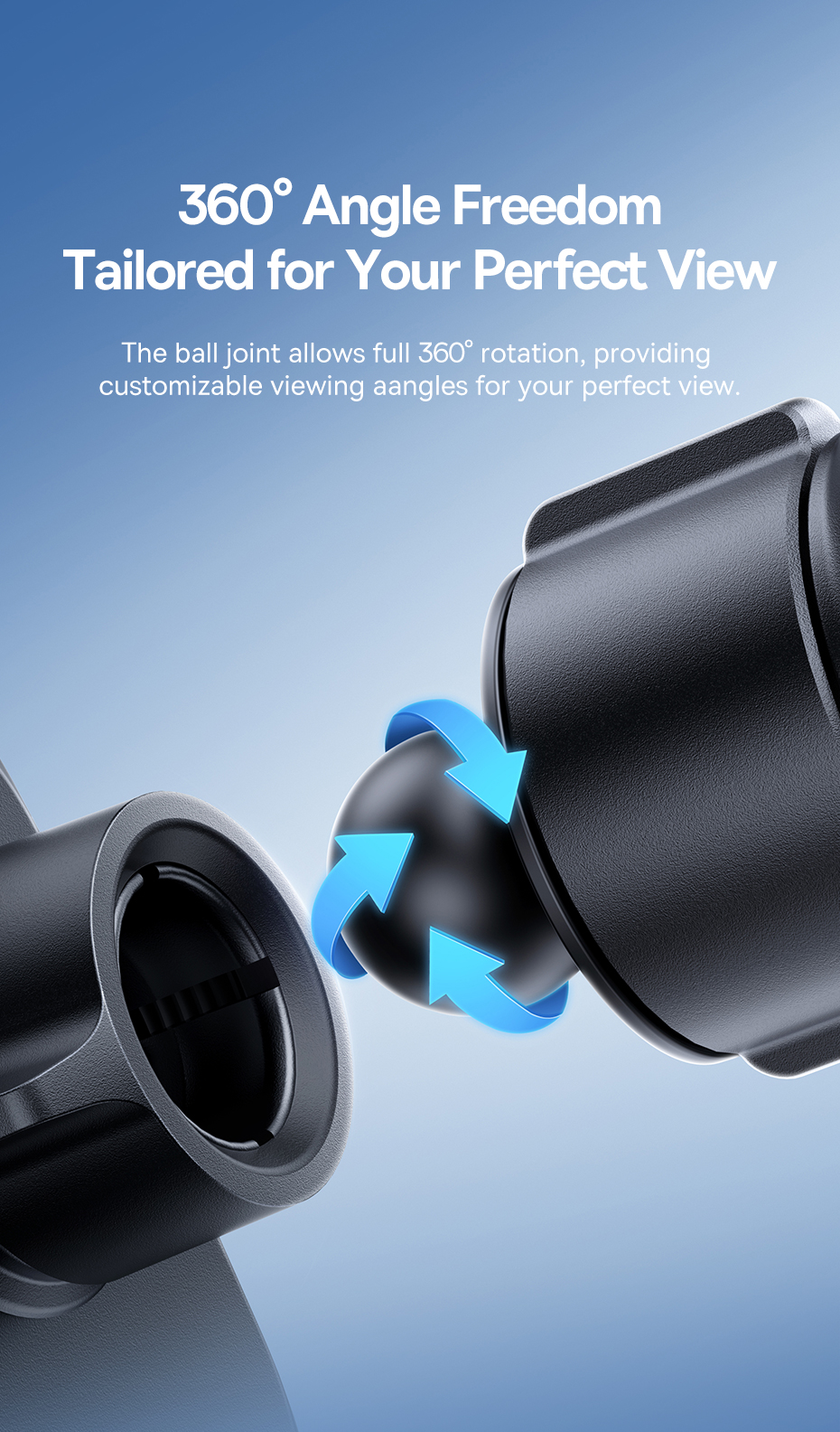 Giá đỡ điện thoại Baseus Metal Age Go Gravity