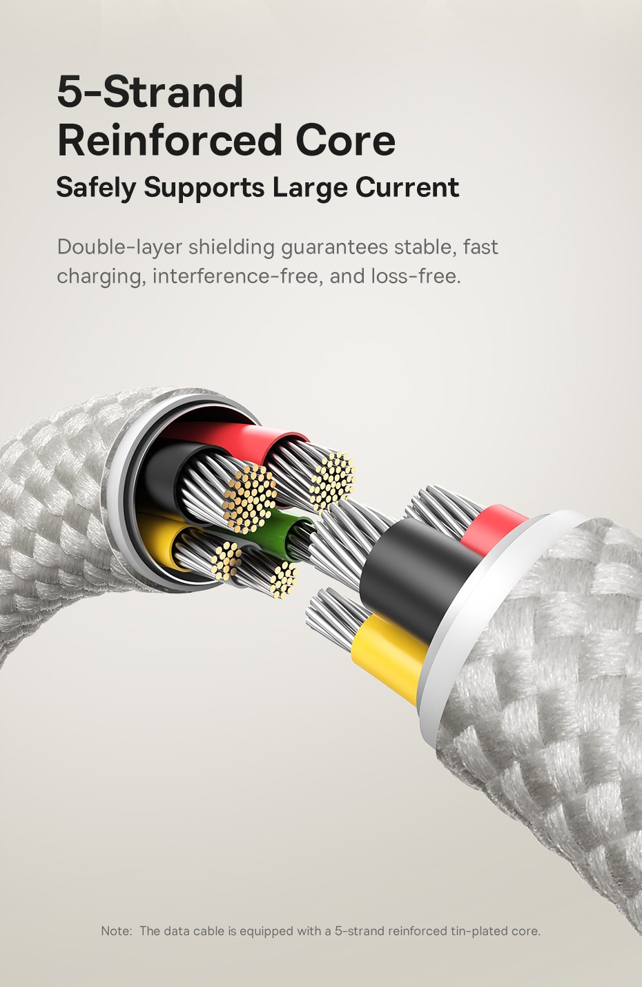 chube Cáp Sạc Nhanh C to Lightning Baseus Titanium Alloy 20W