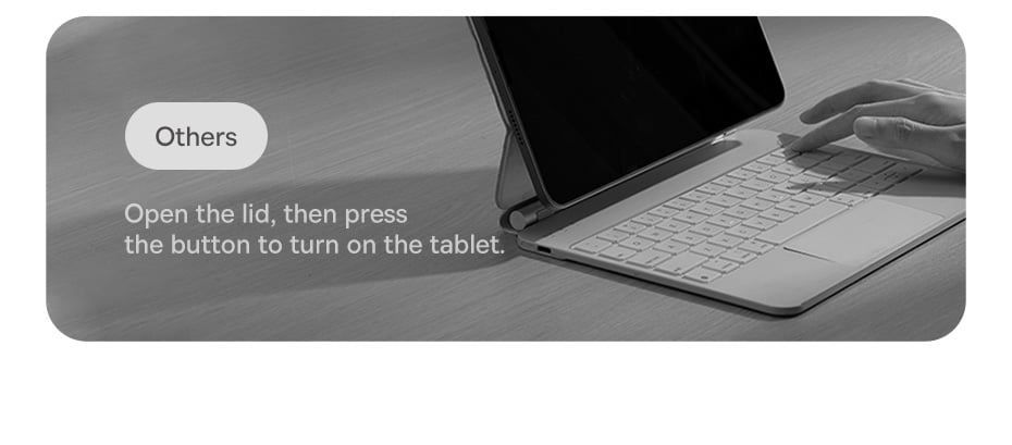 chube Bàn phím kèm bao da nam châm Baseus Brilliance Series 2 cho iPad