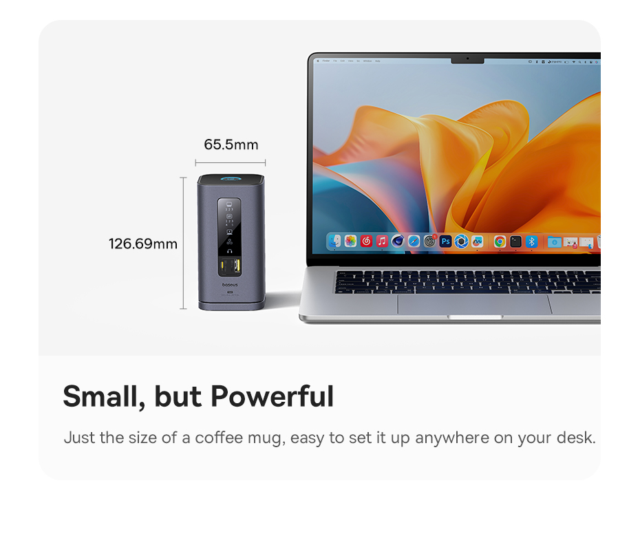 chube Dock chuyển đổi Baseus Spacemate Series 11-in-1 (MAC)