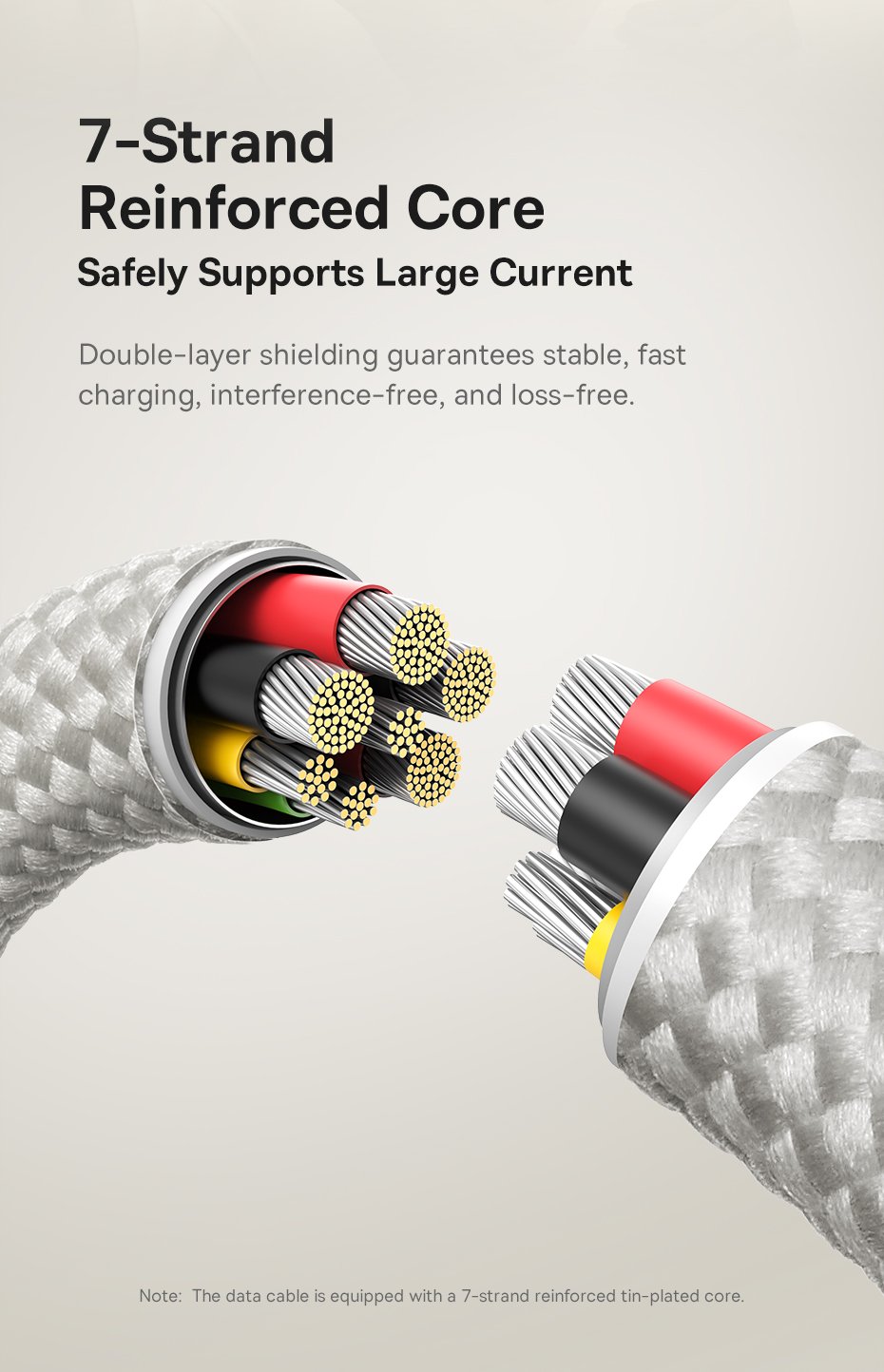 chube Cáp Sạc Nhanh 100W Baseus Titanium Alloy C to C