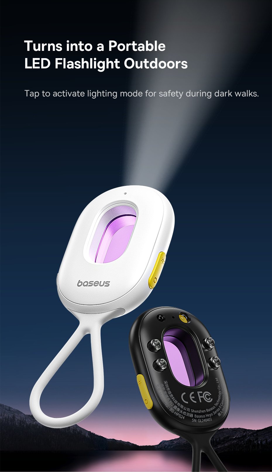chube Máy Dò Hồng Ngoại Phát Hiện Camera Baseus Heyo II