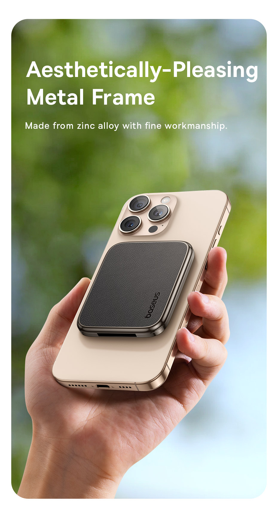 chube Giá đỡ điện thoại từ tính Baseus PrimeTrip VX1 gắn taplo