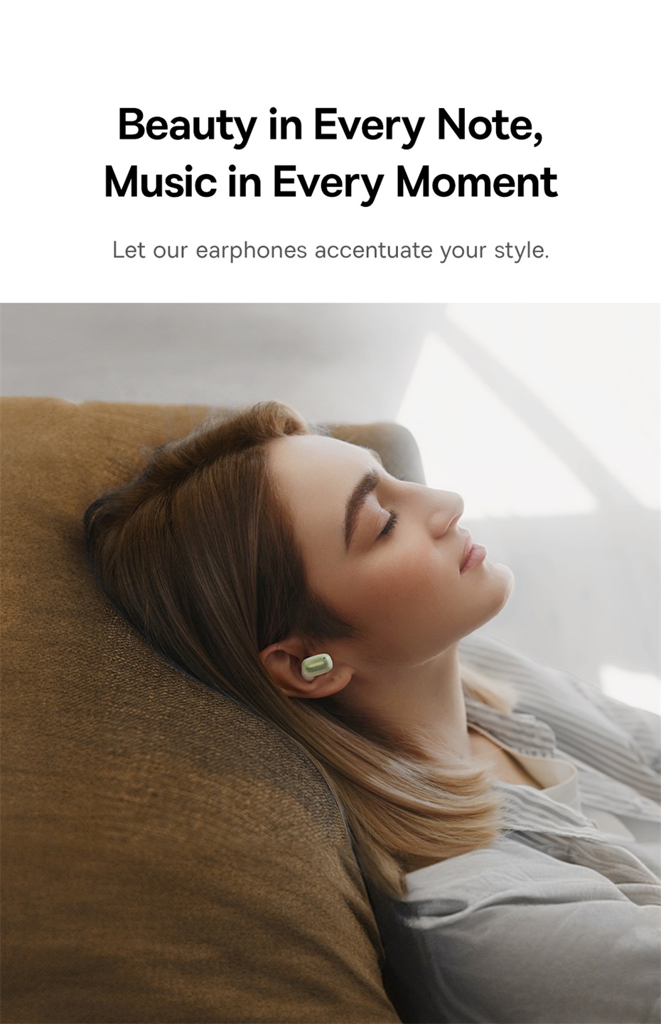 chube Tai nghe Bluetooth TWS Baseus AirNora 3