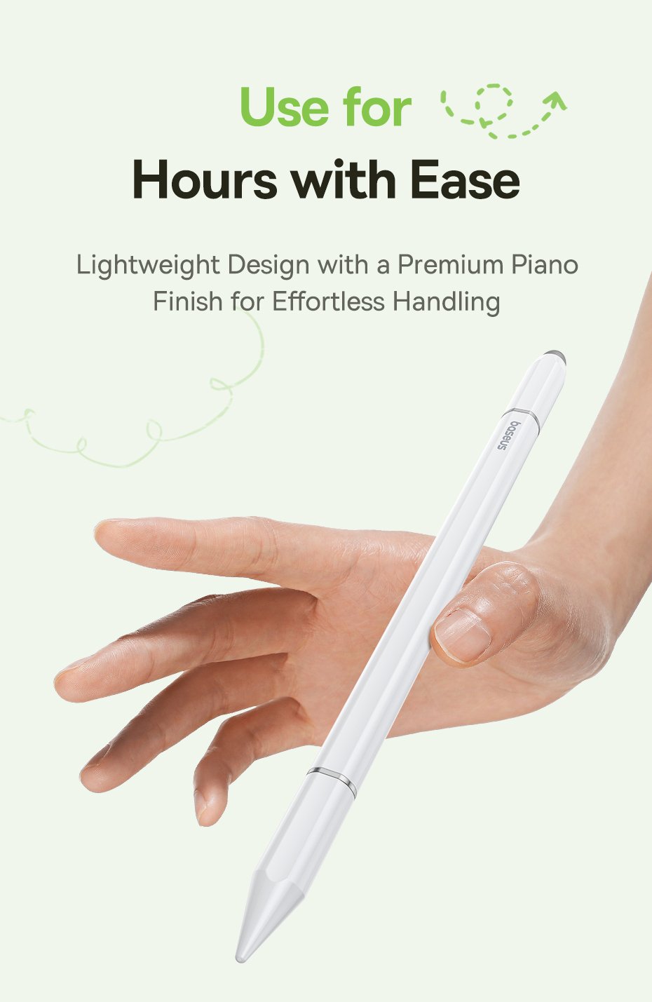 chube Bút cảm ứng thụ động Baseus Smooth Writing III 3 in 1
