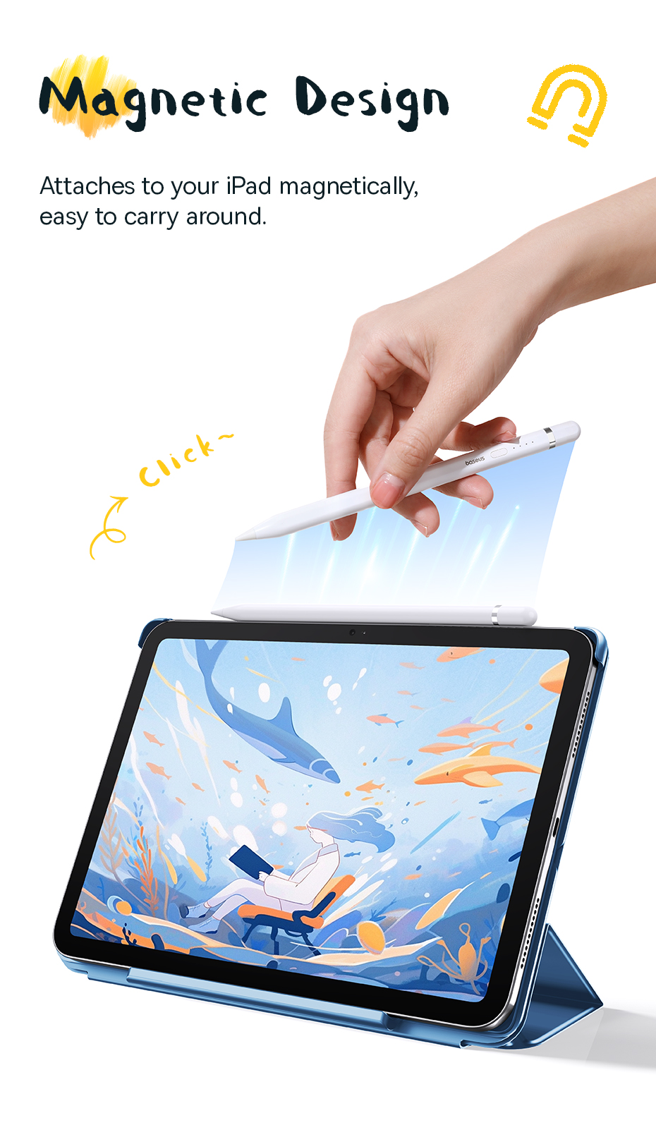 chube Bút Cảm Ứng Baseus Baseus Smooth Writing 2 Plug-Type