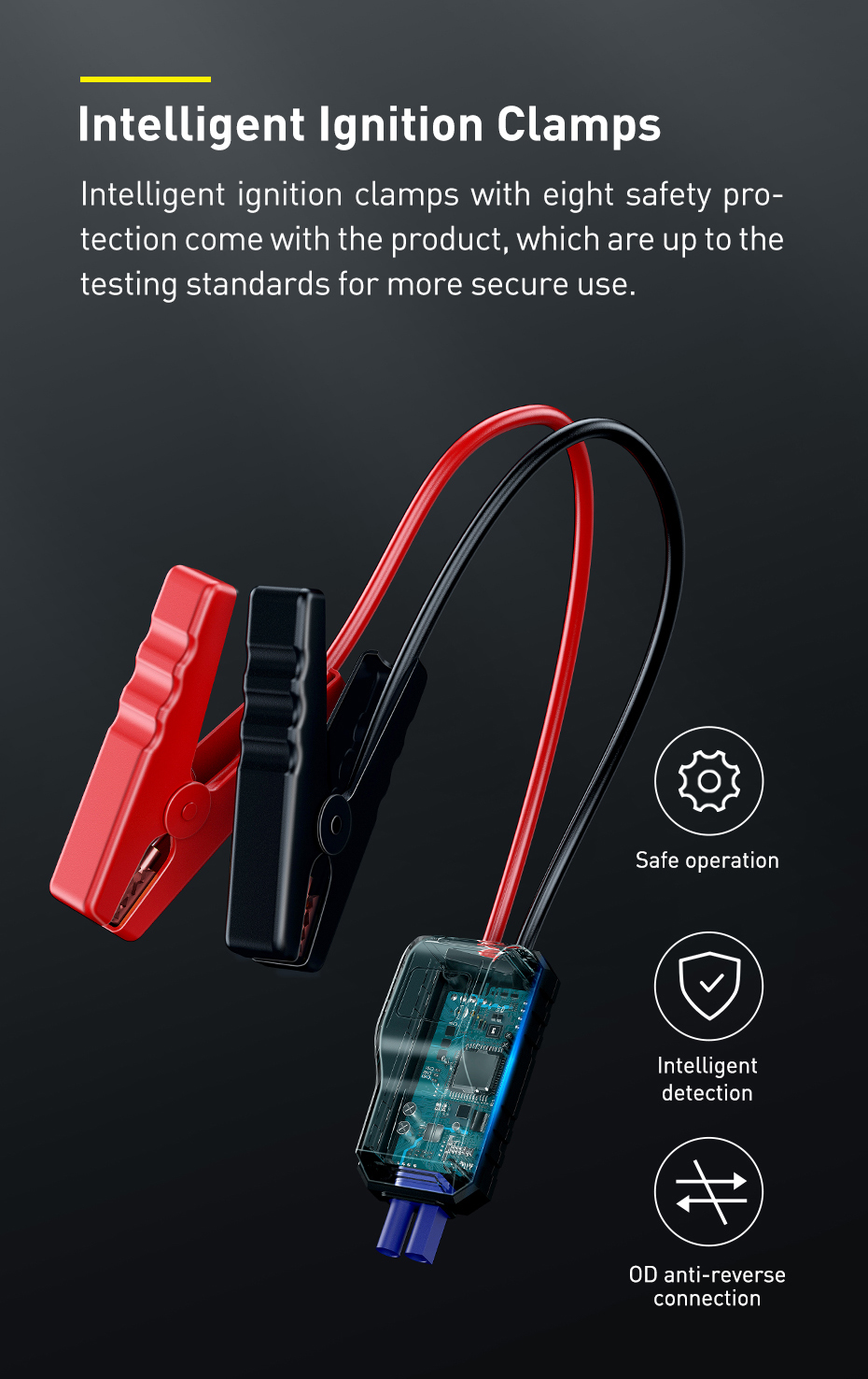 Bộ kích nổ ô tô Baseus Super Energy Max 2000A 20000mAh