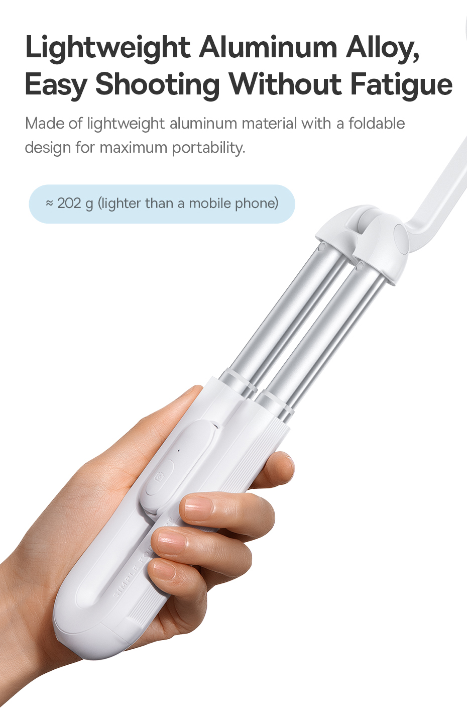 chube Gậy Selfie Từ Tính Baseus TechShot Series Dual-Support Phone