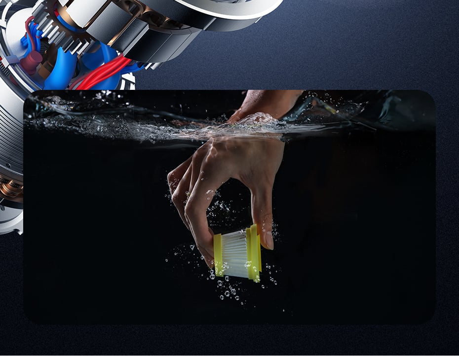 chube Máy hút bụi cầm tay 45W Baseus AT Car 5000Pa không dây