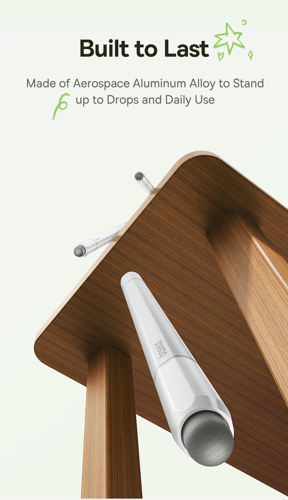 chube Bút cảm ứng thụ động Baseus Smooth Writing III 3 in 1
