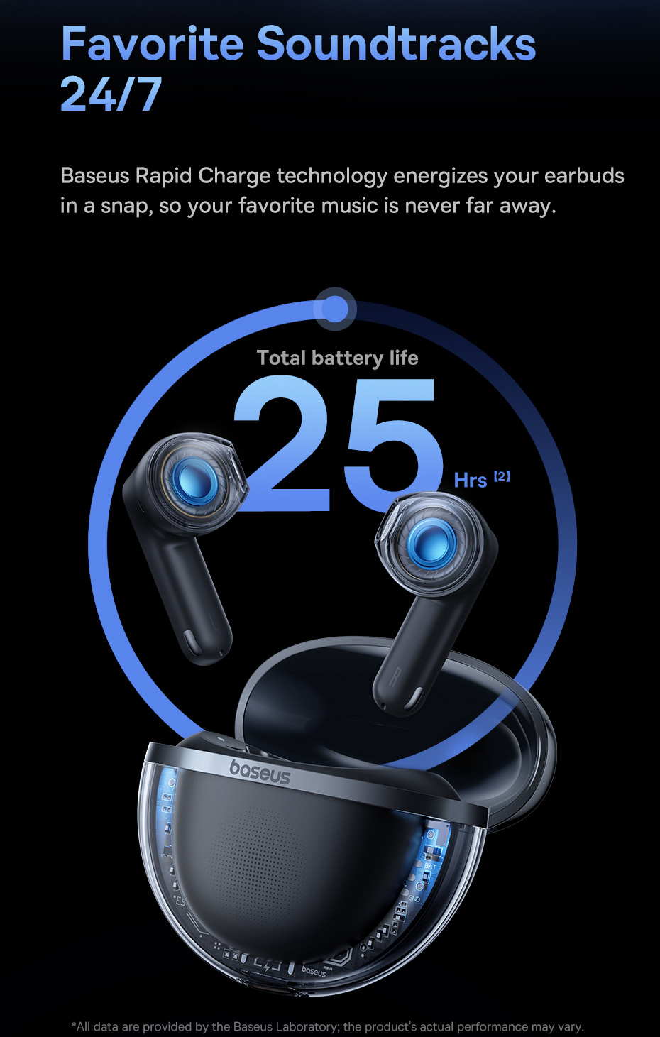 chube Tai nghe Bluetooth TWS Baseus Bowie E5x chất âm trung thực