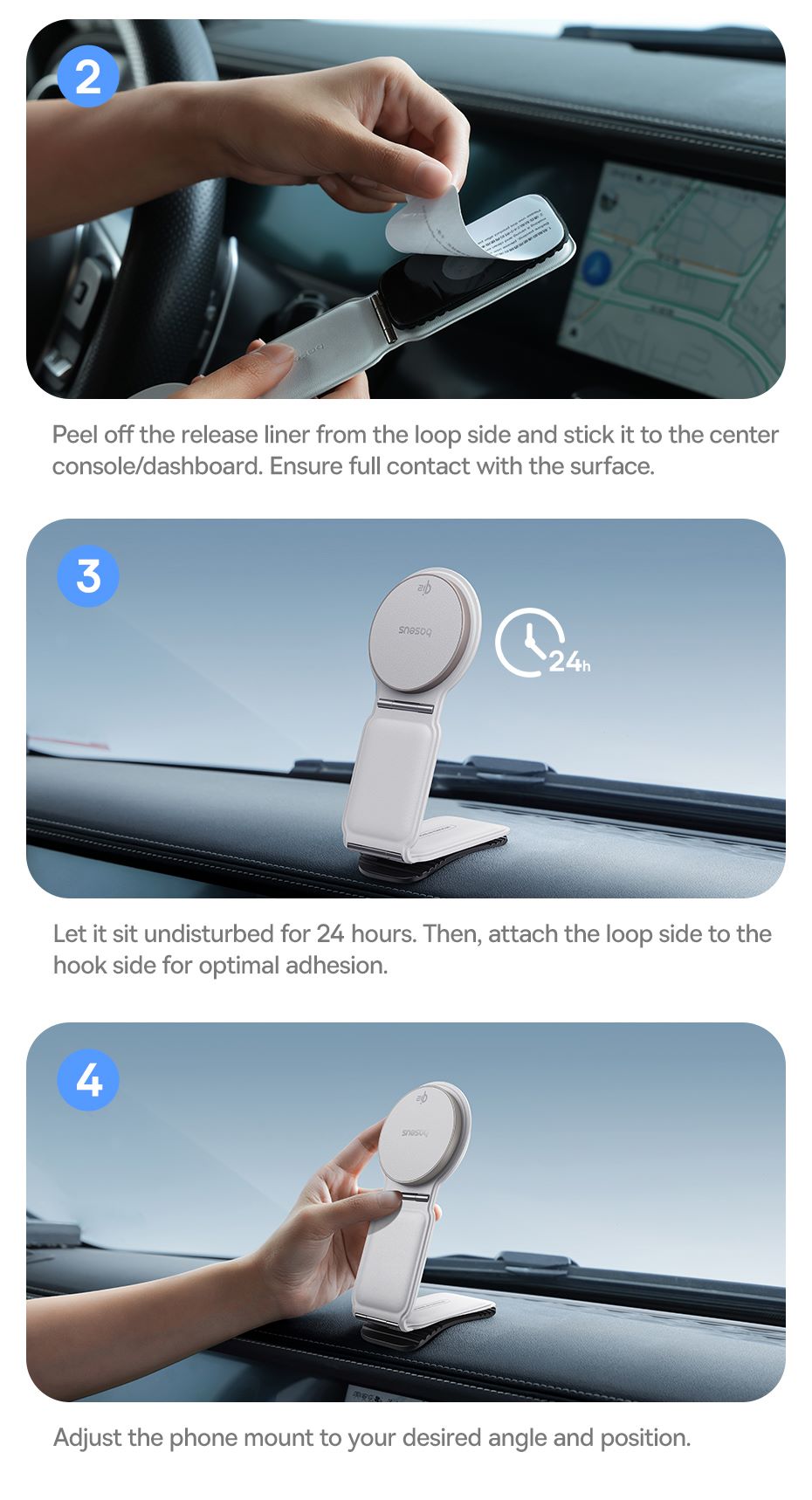chube Giá đỡ sạc không dây từ tính Baseus PrimeTrip Series C02 Mega