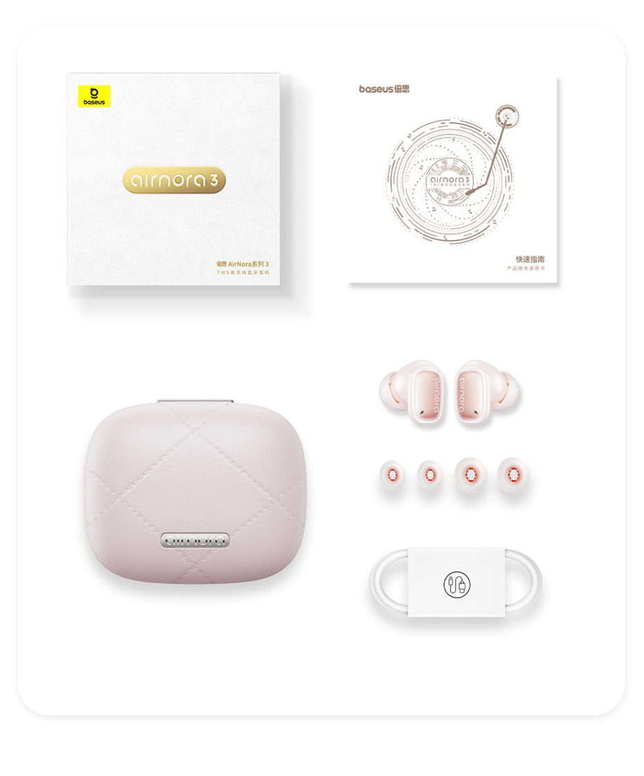 chube Tai nghe Bluetooth TWS Baseus AirNora 3