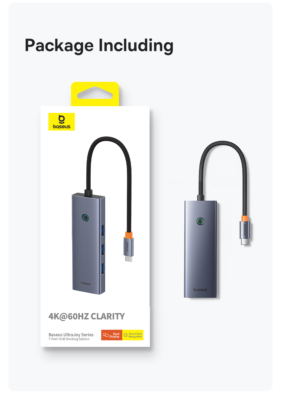 chube Hub Mở Rộng Kết Nối Baseus UltraJoy Series HUB Docking Station