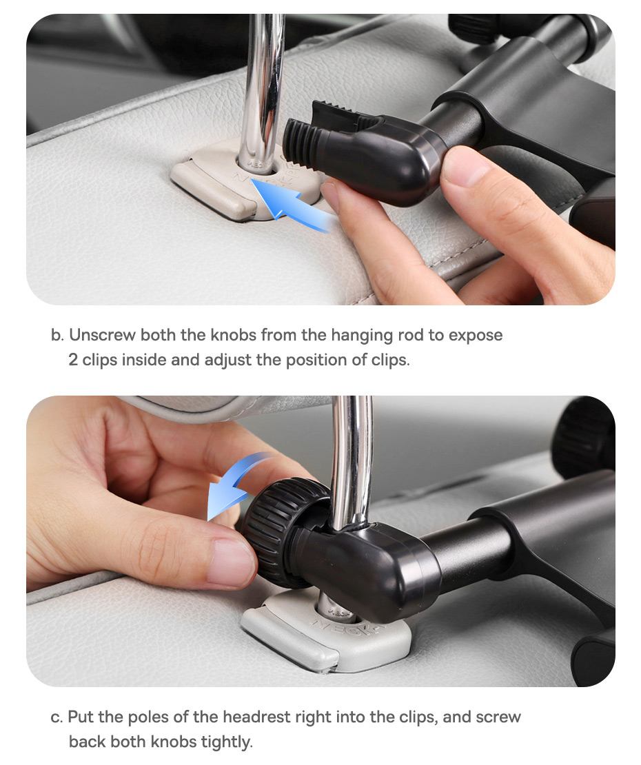 chube Bàn xếp gắn lưng ghế Baseus MagPro II Versatile Car đa năng