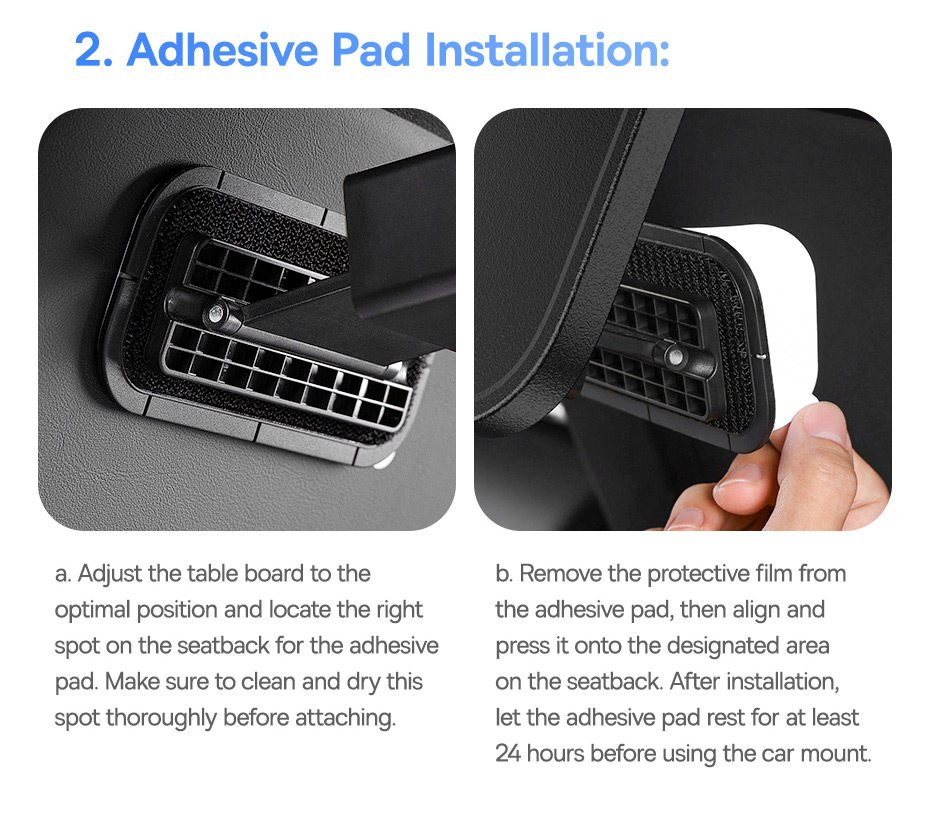 chube Bàn xếp gắn lưng ghế Baseus MagPro II Versatile Car đa năng
