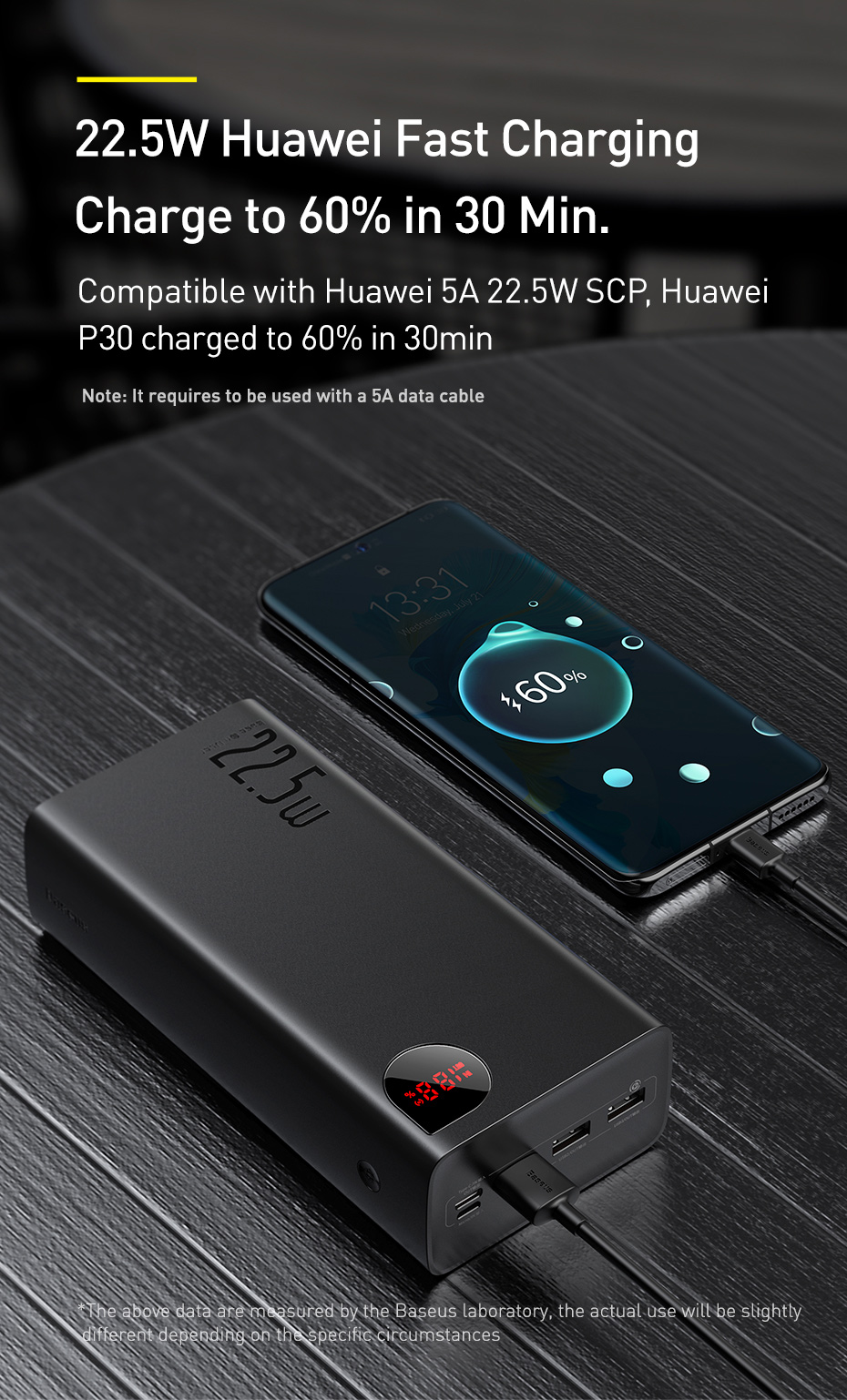 Pin dự phòng sạc nhanh 22.5W Baseus Adaman 40000mAh max, hợp kim nhôm