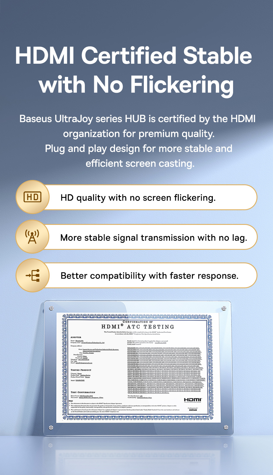 chube Hub Mở Rộng Kết Nối Baseus UltraJoy Series HUB Docking Station