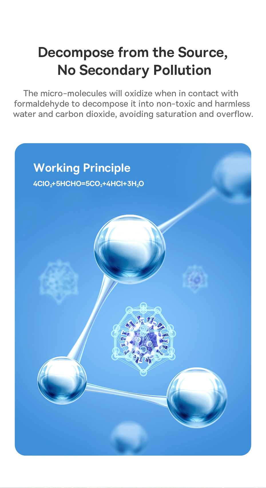 chube Máy lọc không khí ô tô Baseus Khử Formaldehyde, Probiotics