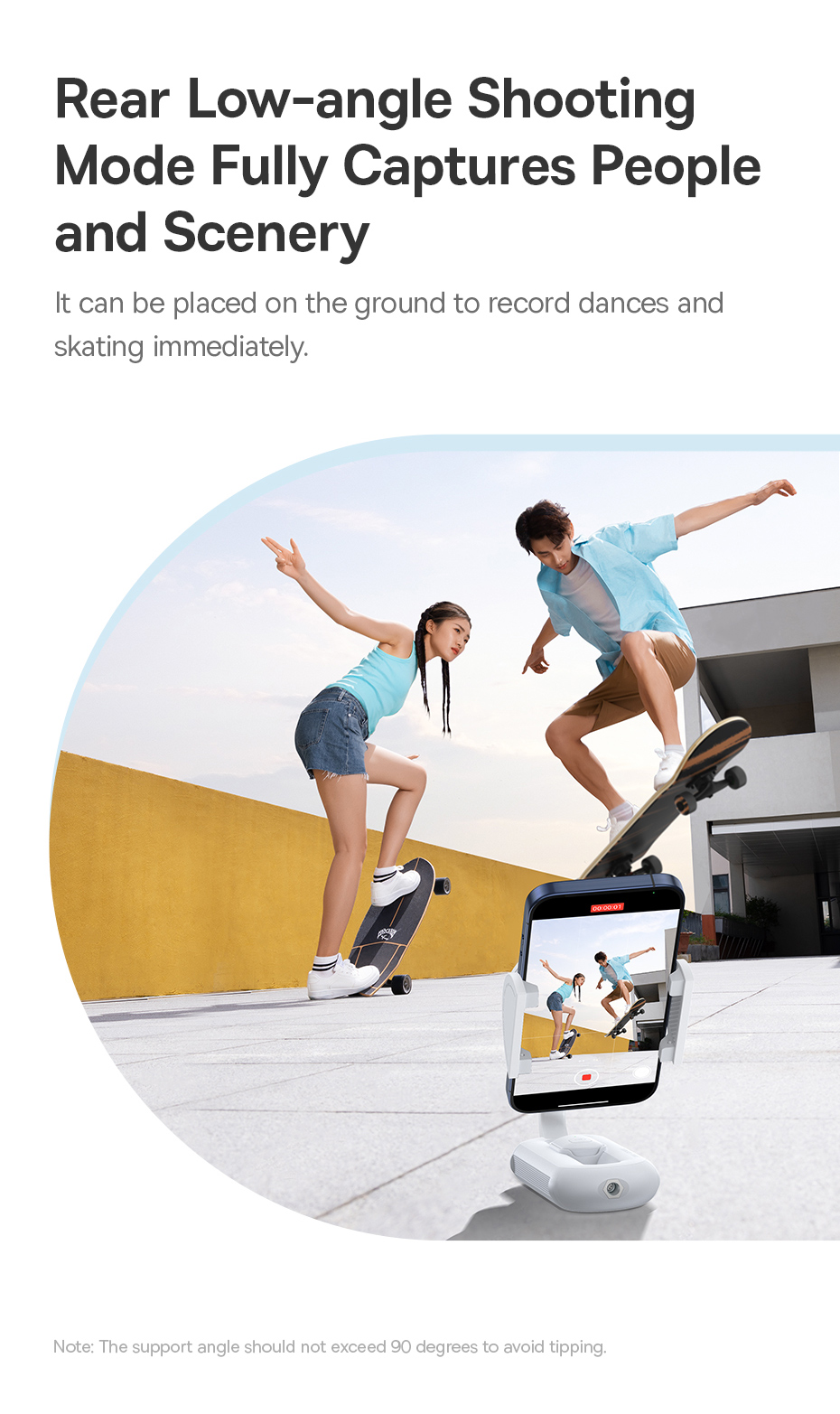 chube Gậy Selfie Từ Tính Baseus TechShot Series Dual-Support Phone