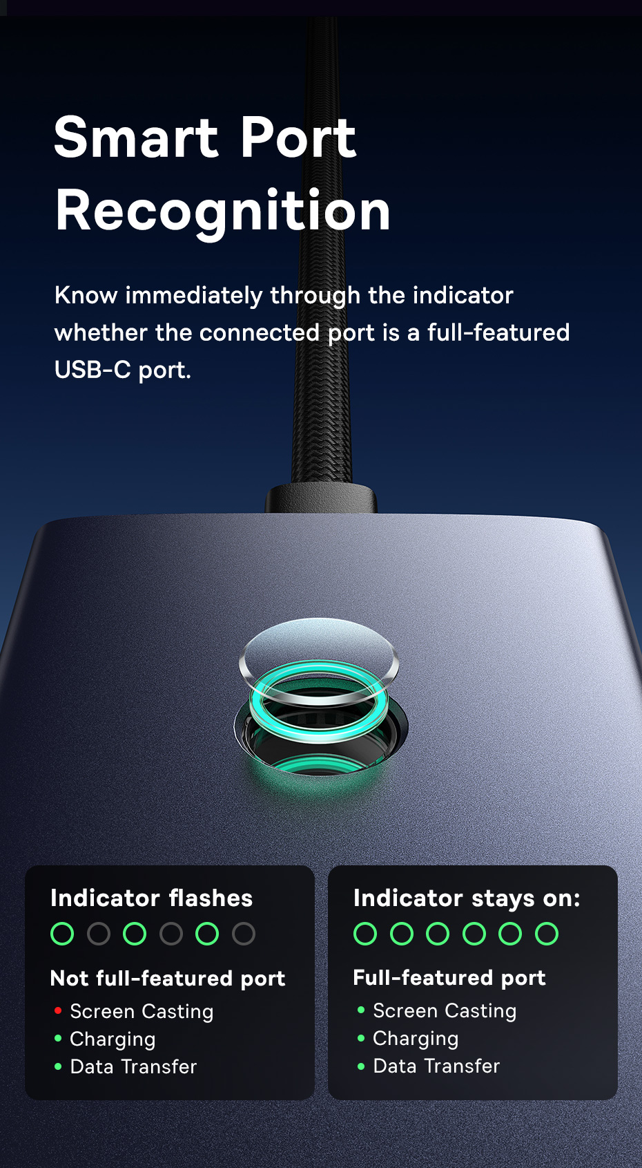 chube Hub Mở Rộng Kết Nối Baseus UltraJoy Series HUB Docking Station
