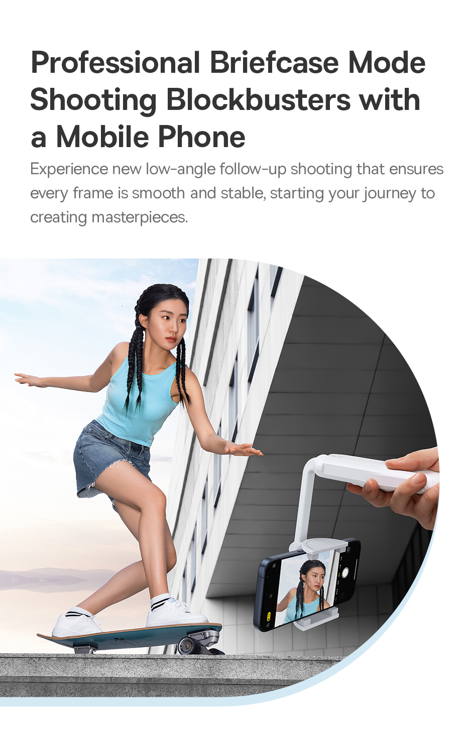 chube Gậy Selfie Từ Tính Baseus TechShot Series Dual-Support Phone