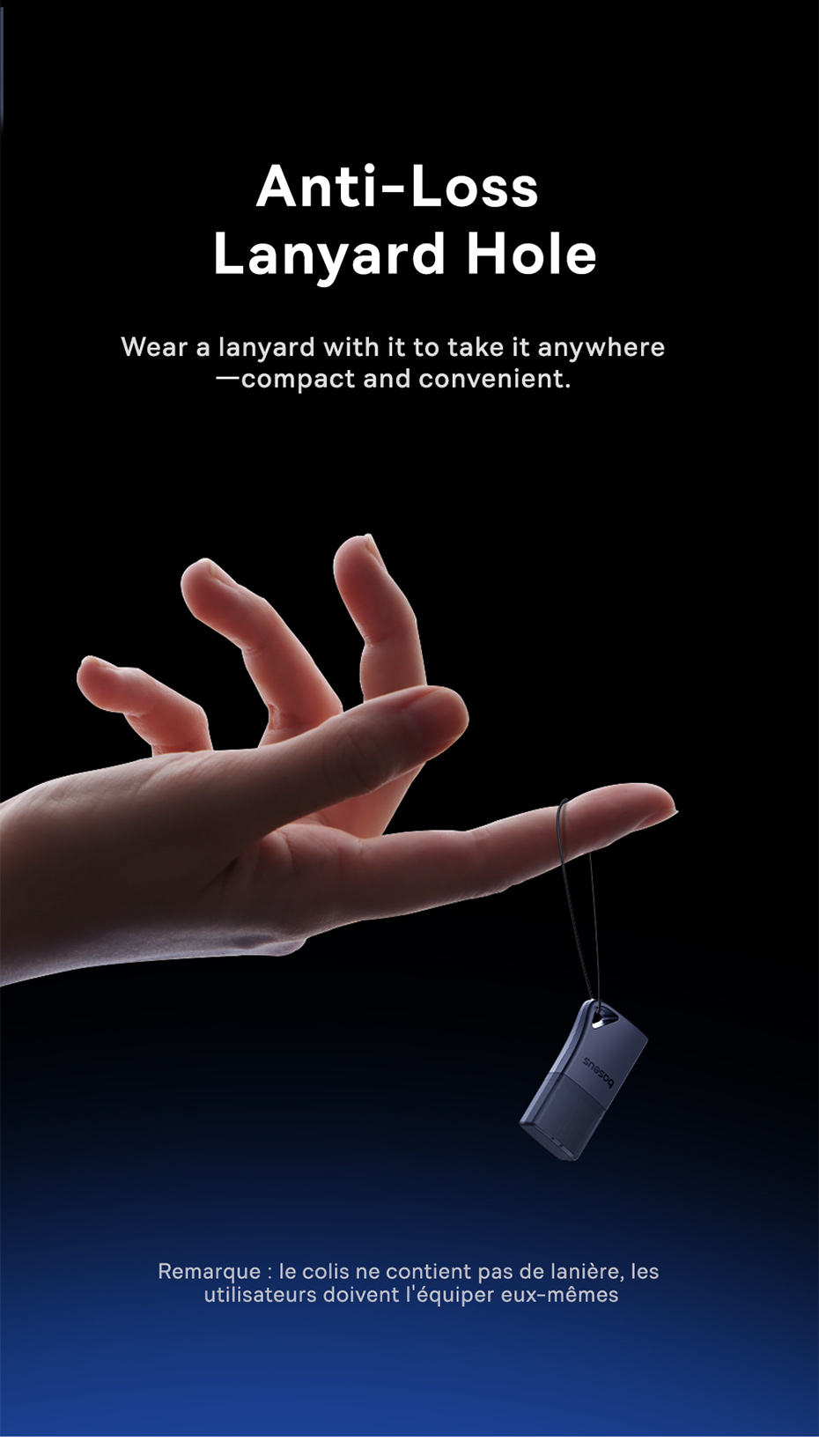 USB Bluetooth Tốc Độ Cao Baseus Encok BA04+ - Nâng cấp thiết bị cũ lên kết nối không dây