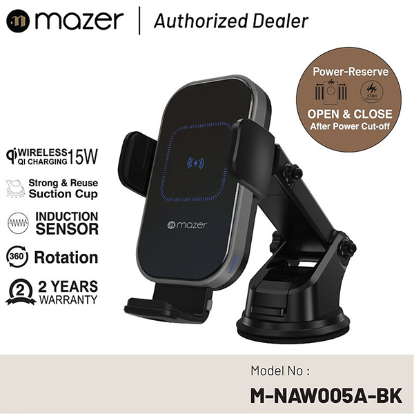 chube Giá Đỡ Sạc Không Dây Mazer Infinite.BOOST Air.Drive V3 15W Wireless Car Mount