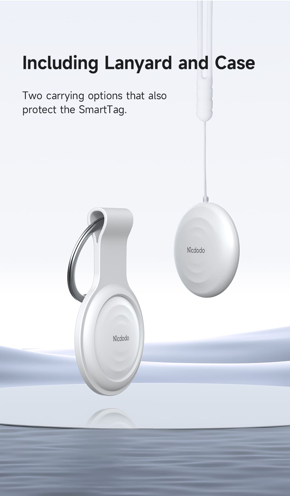 Thẻ theo dõi Mcdodo chống mất đồ cho ví tiền và túi xách