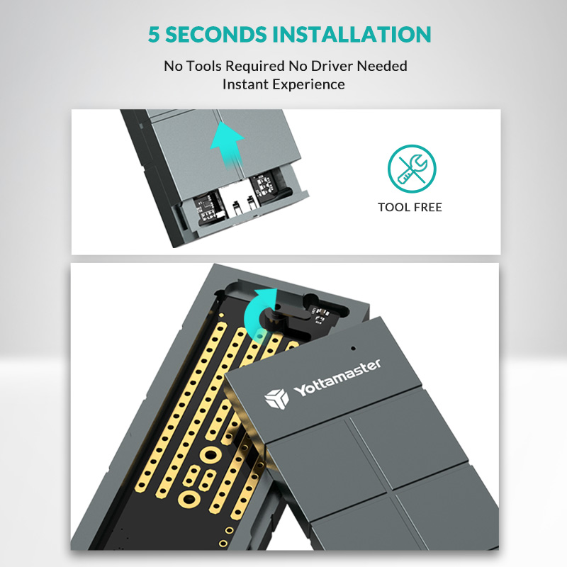 Box ổ cứng di động Yottamaster NVM1-C3