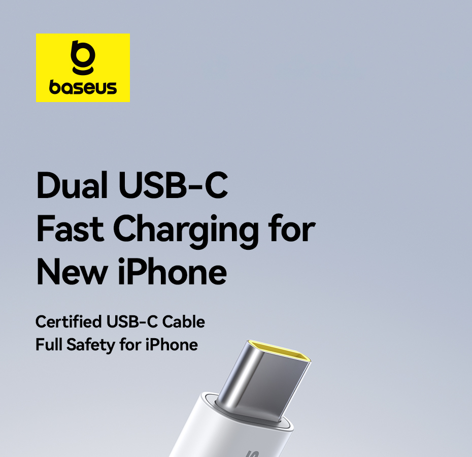 Cáp Sạc Nhanh C to C Baseus Dynamic 4 Series 100W chính hãng - chube.vn