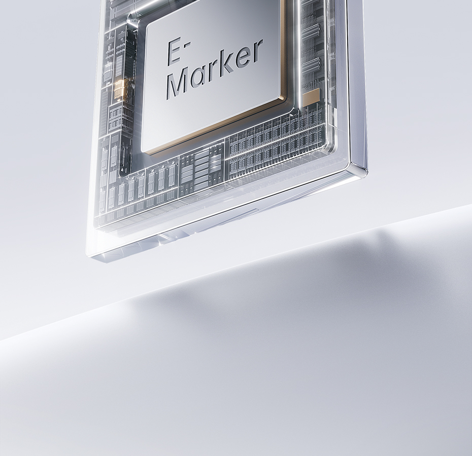 Thiết kế đầu cắm chắc chắn của cáp sạc C to C - chube.vn