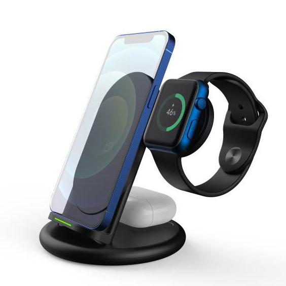 chube Đế Sạc Không Dây Mazer Wi.DESK Trio SWING 3-in-1 Wireless Charger