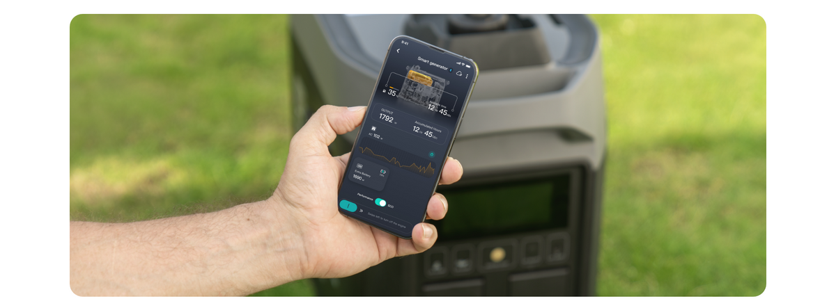 chube Máy phát điện di dộng EcoFLow Smart Generator (Dual Fuel)