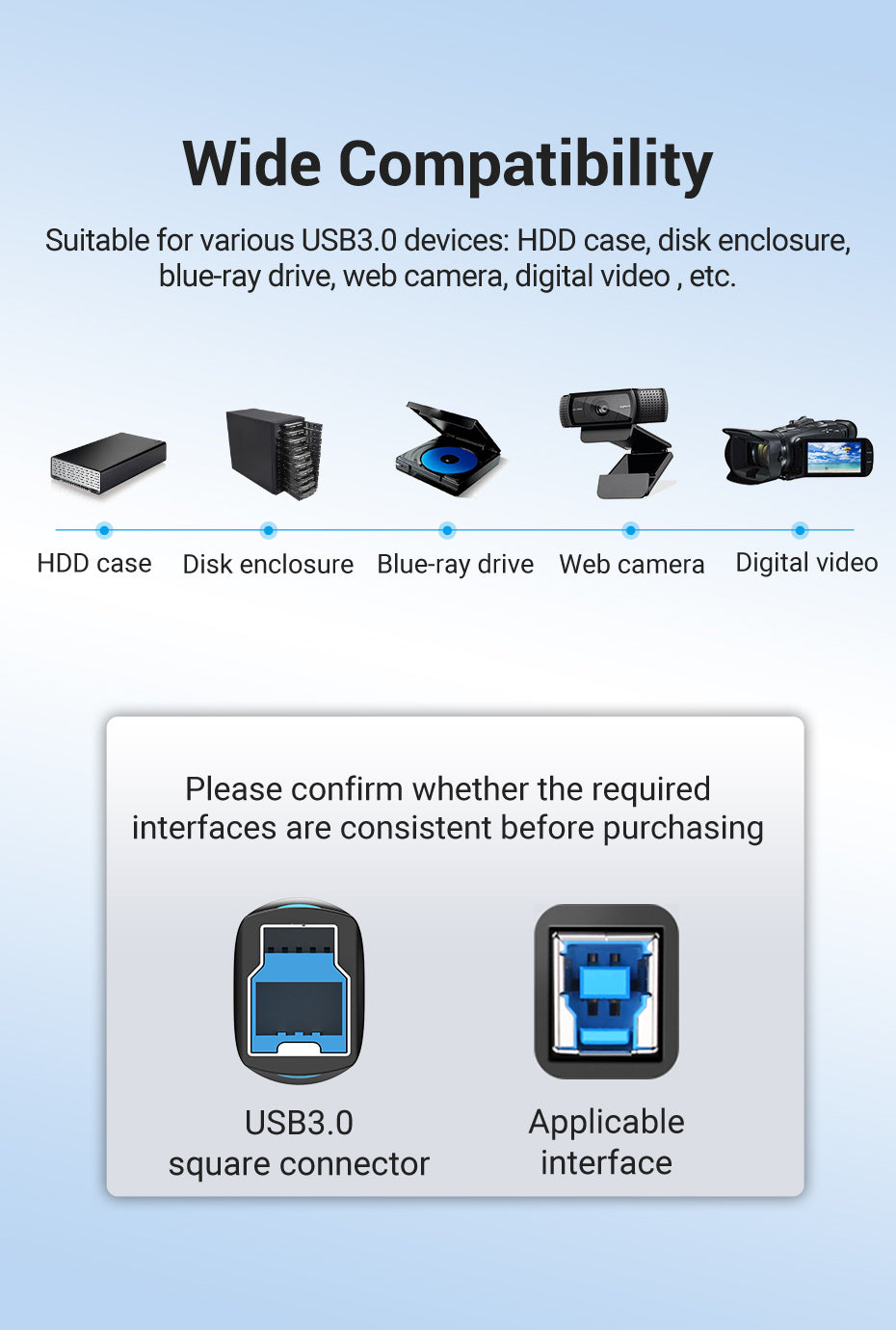 chube Cáp Chuyển Data Tốc Độ Cao Type-C to USB-B 3.0 VENTION CQV