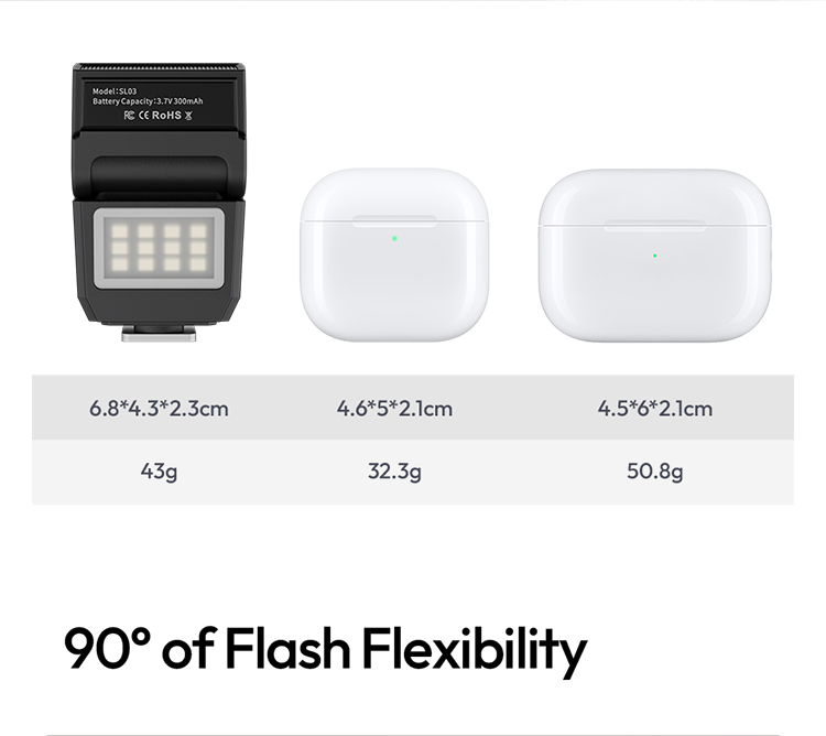 Ulanzi SL03 Spark Lite đèn flash máy ảnh