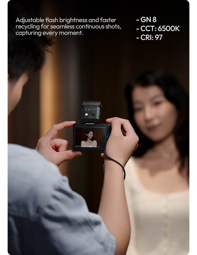 Đèn flash Ulanzi SL03 Spark Lite CRI 97