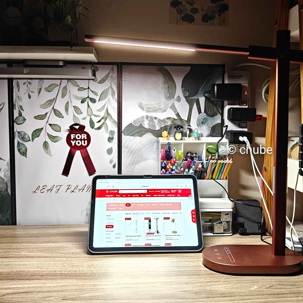 ĐÈN LED ĐỂ BÀN KHÚC XẠ MoToM GS1705 IMG20260116191156 chube