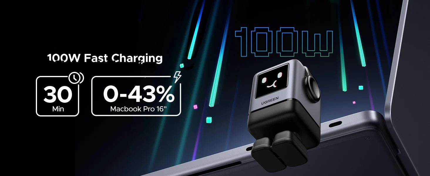 Củ sạc Robot 4 cổng 100W UGREEN Uno X688