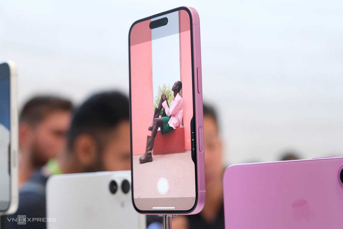 Hình ảnh thực tế iPhone 16 Series