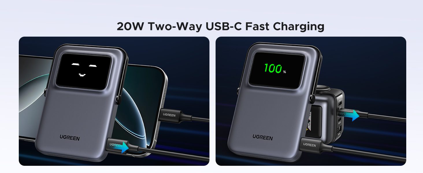 Sạc dự phòng 20W Ugreen PB571 5000mAh