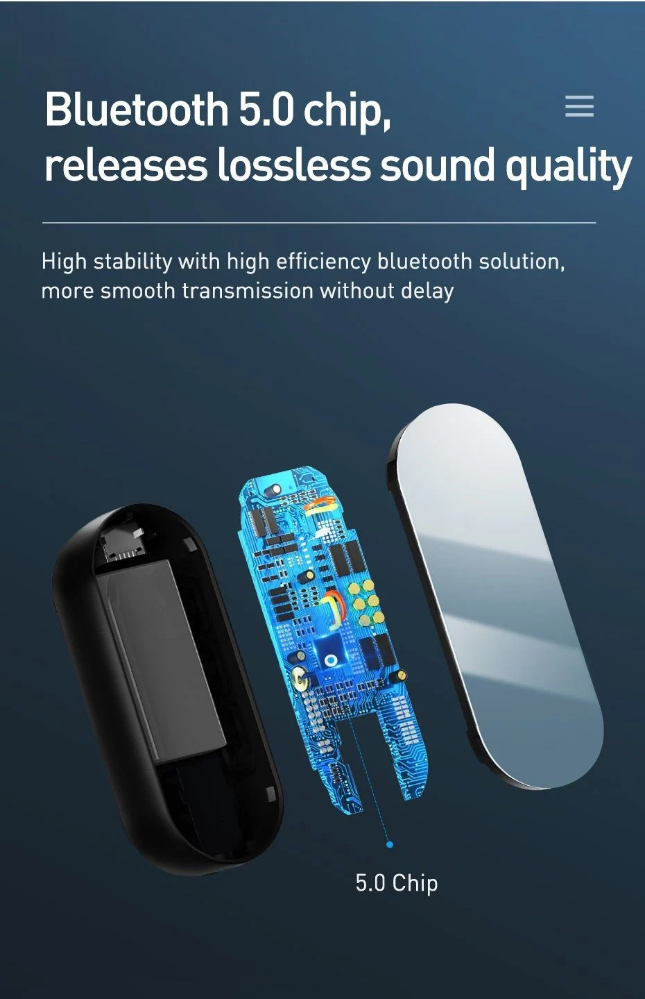 Bộ thu Bluetooth Receiver Baseus LV564