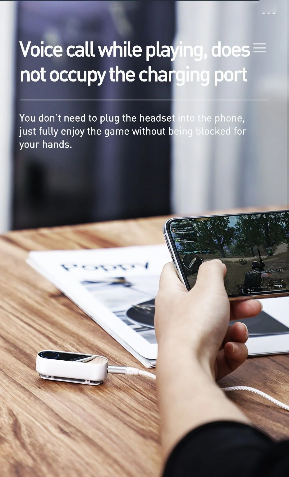 Bộ thu Bluetooth Receiver Baseus LV564