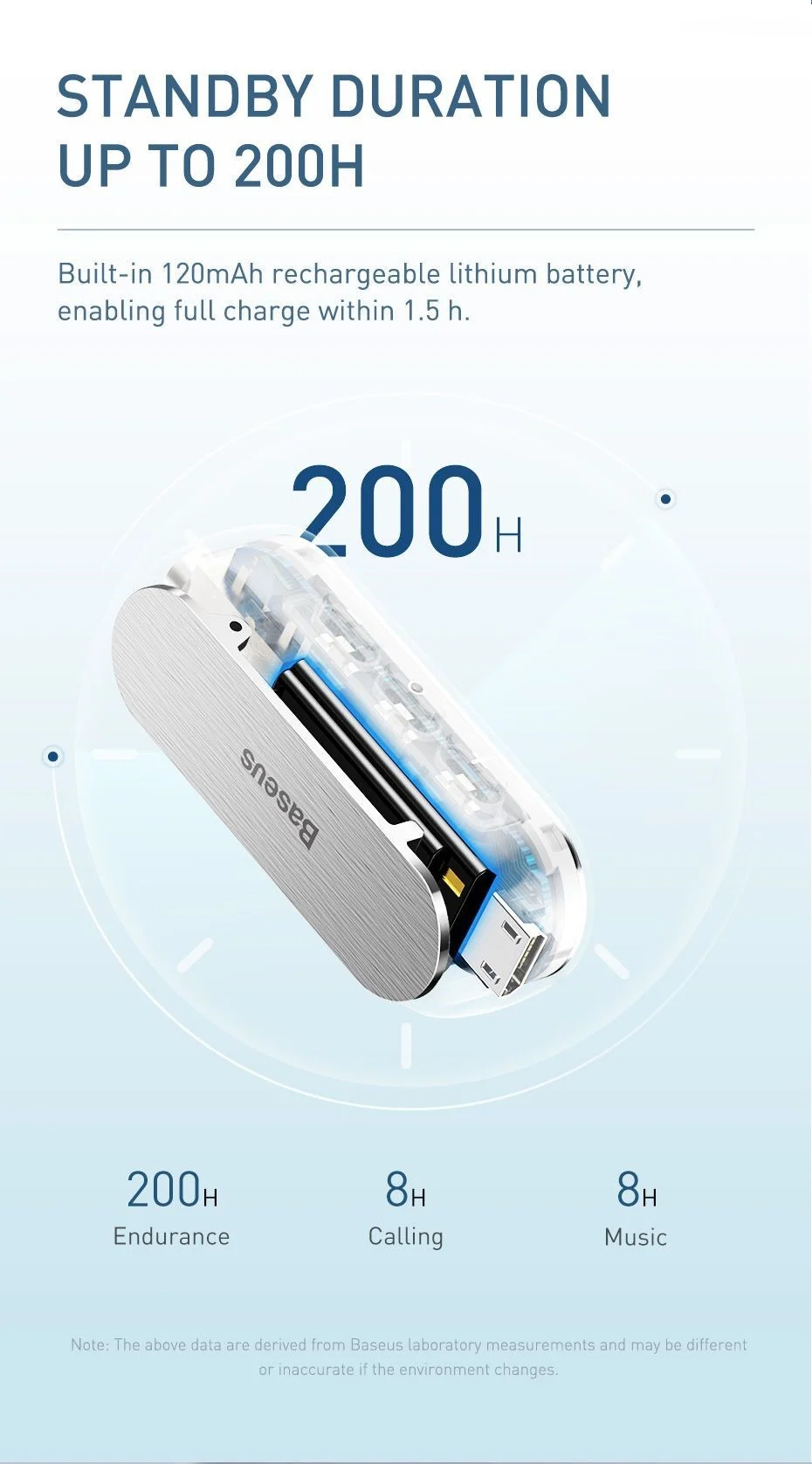 Bộ thu Bluetooth Receiver Baseus LV564