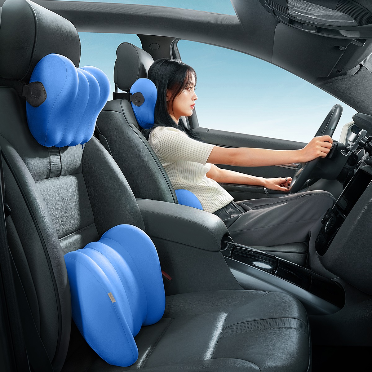 Baseus ComfortRide Series gối tựa lưng và đầu Chube